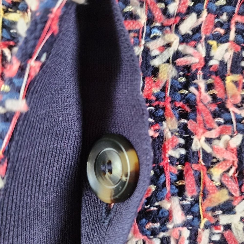 Ann Taylor Multicolor Cardigan Sweater - Picture 4 of 5